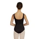 Capezio Tactel V Neck Leotard,trykot na grubych ramiączkach