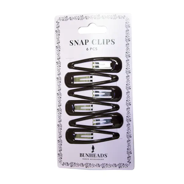 Capezio Bunheads snap clips, spinki do włosów