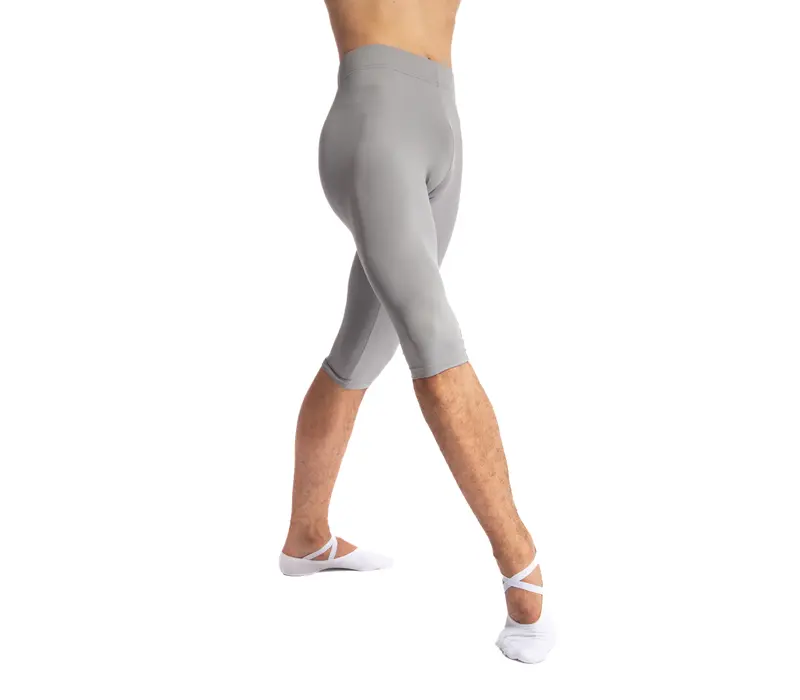 Bloch legginsy męskie do kolan - Szary - grey 