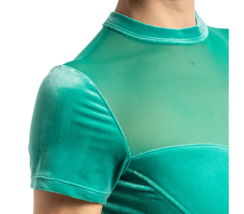 Bloch L3112 Empress, dámsky dres - Emerald Bloch