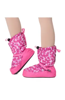 Bloch Booties edycja z wzorem buty rozgrzewkowe dla dzieci