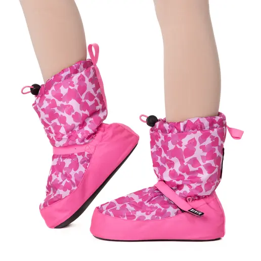 Bloch Booties edycja z wzorem buty rozgrzewkowe dla dzieci