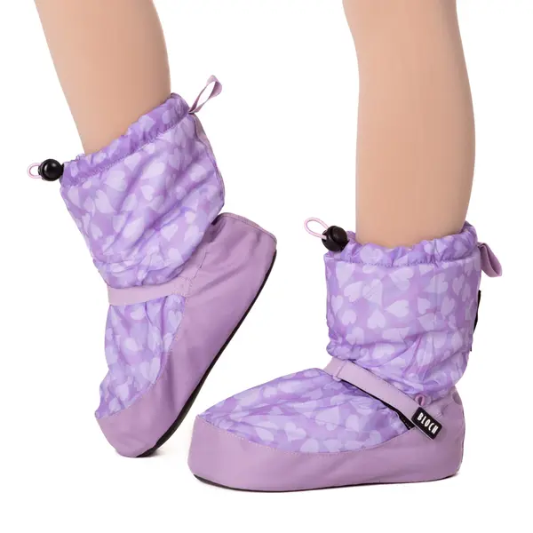 Bloch Booties edycja z wzorem buty rozgrzewkowe dla dzieci