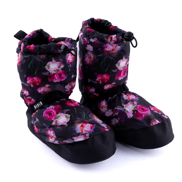 Bloch booties edycja ze wzorem, buty do rozgrzewki dla kobiet