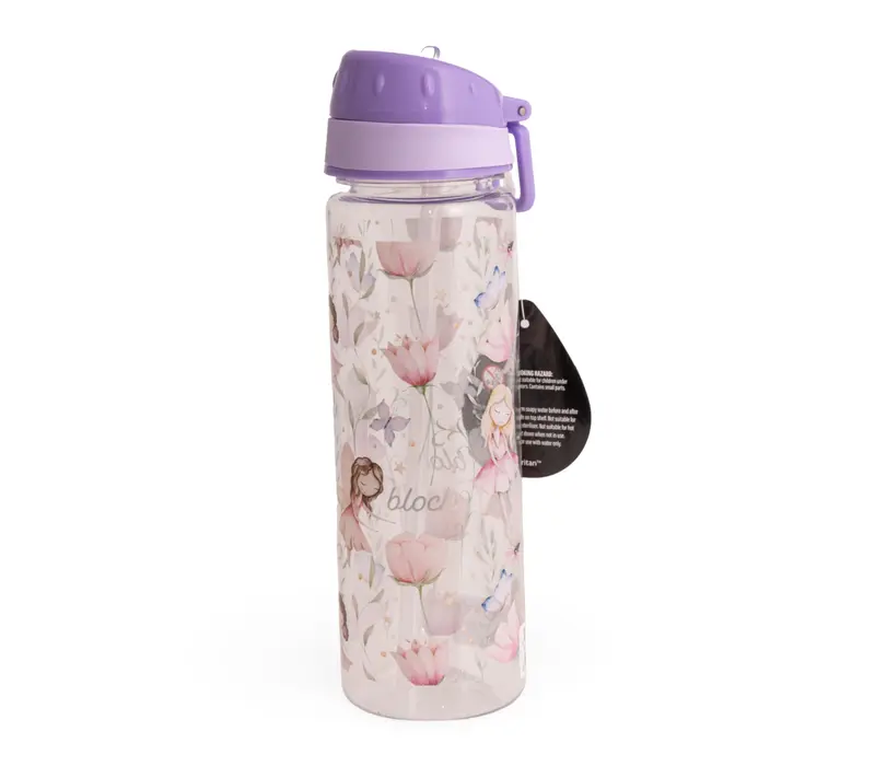 Bloch water bottle, butelka dziewczyny - Liliowy 