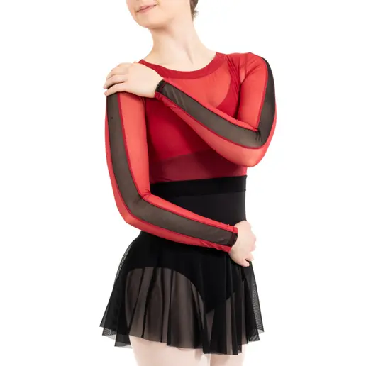 Capezio C'est La Vie Joyeux mesh cover up, top damski