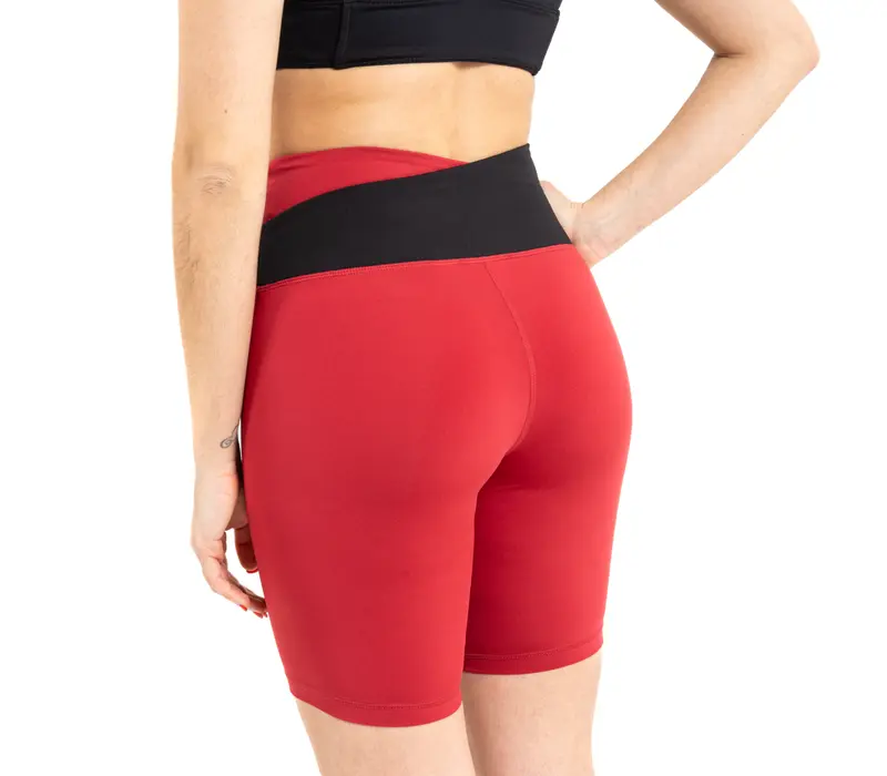 Capezio short BX600, krotke spodenki - Czerwony scarlet Capezio 