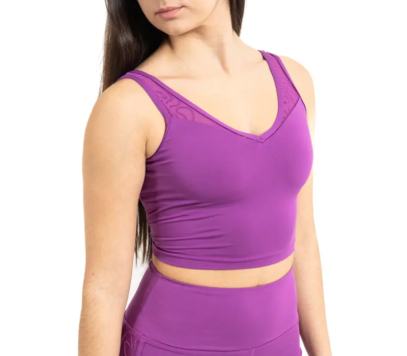 Capezio Camisole Bra Top TB102, lambada - Hiacyntowy fiolet