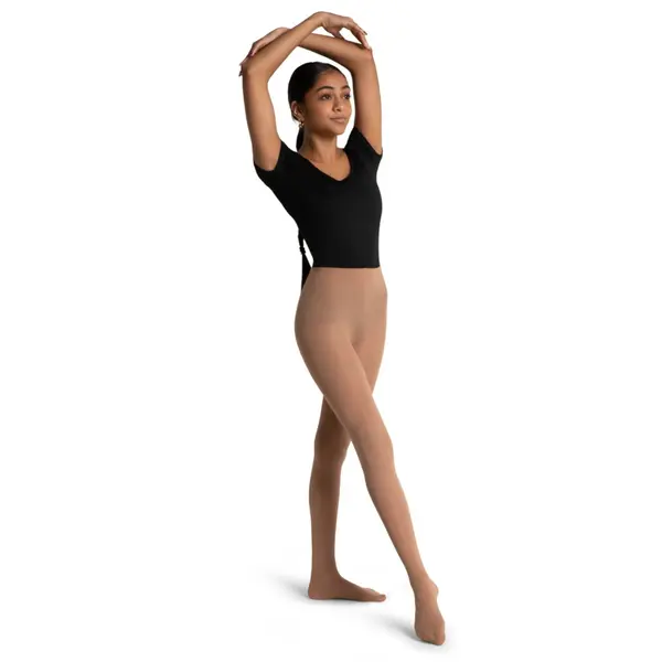 Capezio Ultra Soft tight self knit, pończochy damskie z zabudowaną stopą