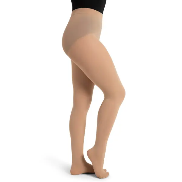 Capezio Ultra Soft tight self knit, pończochy damskie z zabudowaną stopą