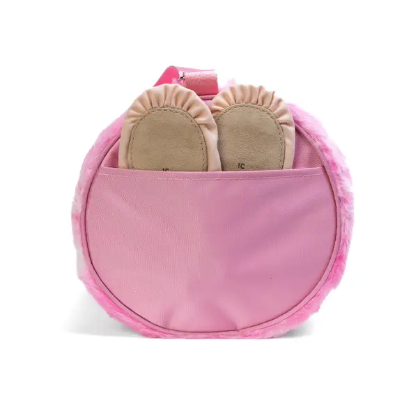 Capezio Faux Fur Dance Duffle, torebka dziewczynki