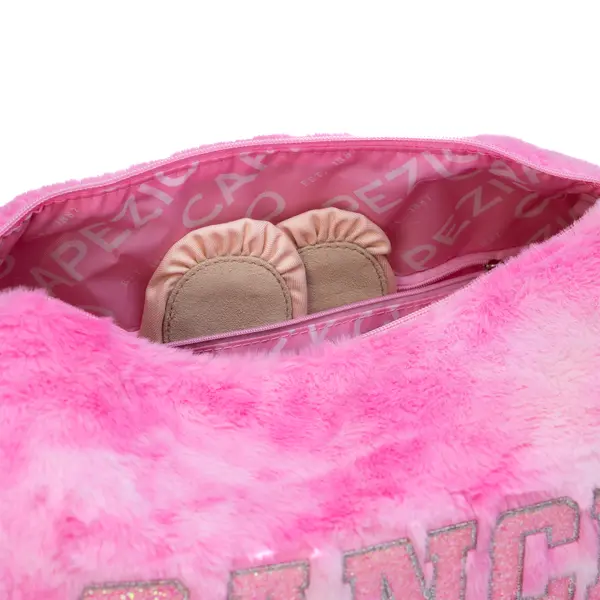 Capezio Faux Fur Dance Duffle, torebka dziewczynki