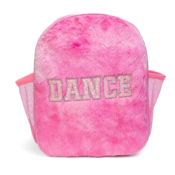 Capezio Faux Fur Dance Backpack, plecak dla dziewczynki