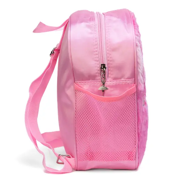 Capezio Faux Fur Dance Backpack, plecak dla dziewczynki