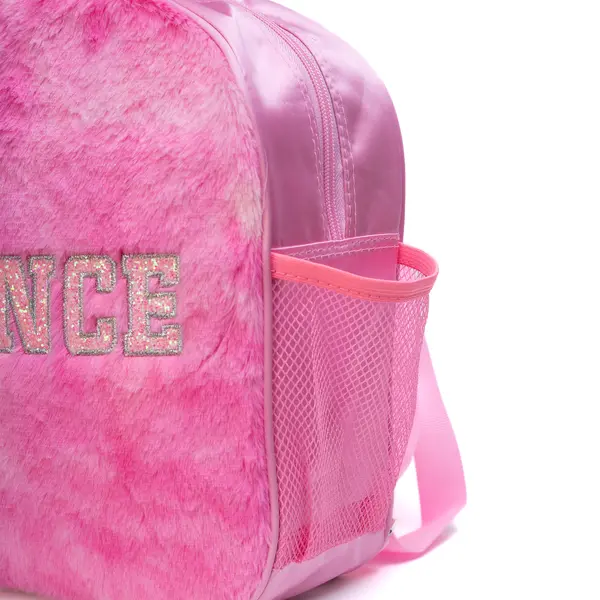 Capezio Faux Fur Dance Backpack, plecak dla dziewczynki