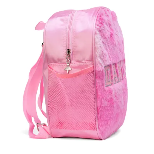 Capezio Faux Fur Dance Backpack, plecak dla dziewczynki