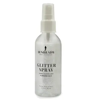 Bunheads Glitter spray, musujący lakier do ciała i włosów
