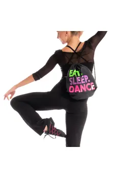 Capezio Eat Sleep Dance, torba ze sznurkiem