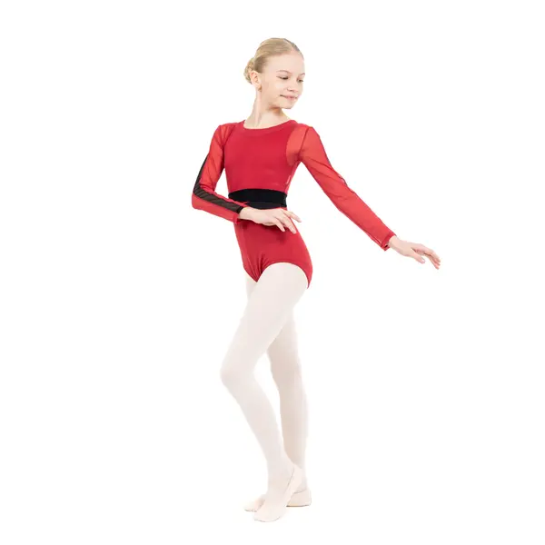 Capezio C'est La Vie Joyeux mesh cover up, top dziewczęcy