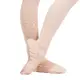 Capezio Luna, skórzane baletki dla dzieci - Różowa baletowa Capezio