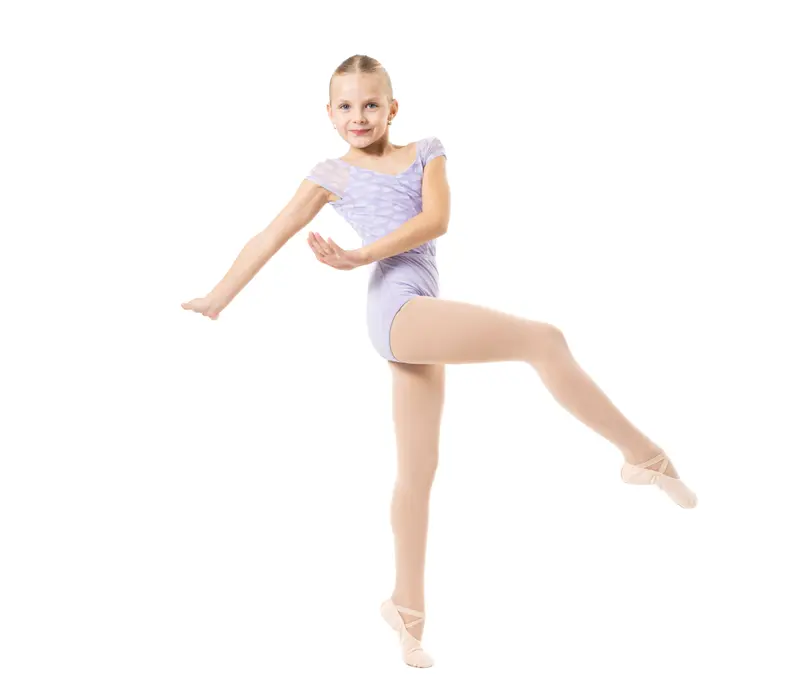 Capezio Nine Rainbow leotard, trykot dziewczęcy - Fioletowy lawendowy Capezio 