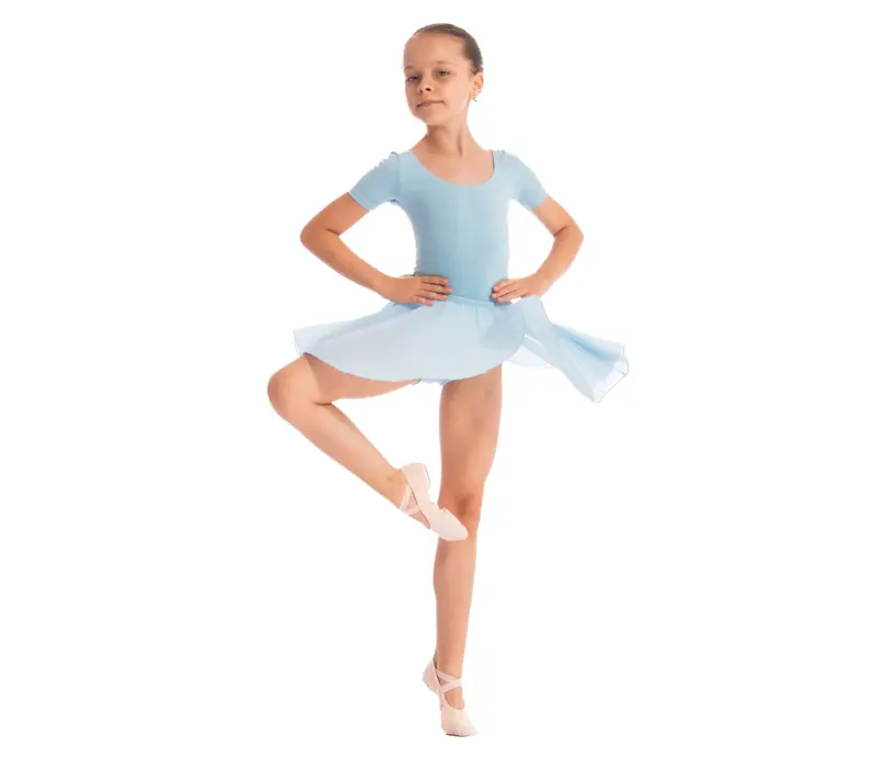 Capezio, spódnica dla dziewczynek  - Niebieski - light blue