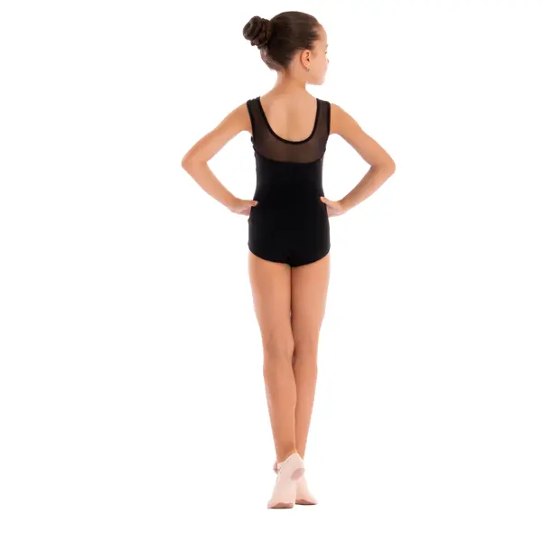 Capezio Star Mars Mesh back leotard, trykot dziecięca na grubych ramiączkach