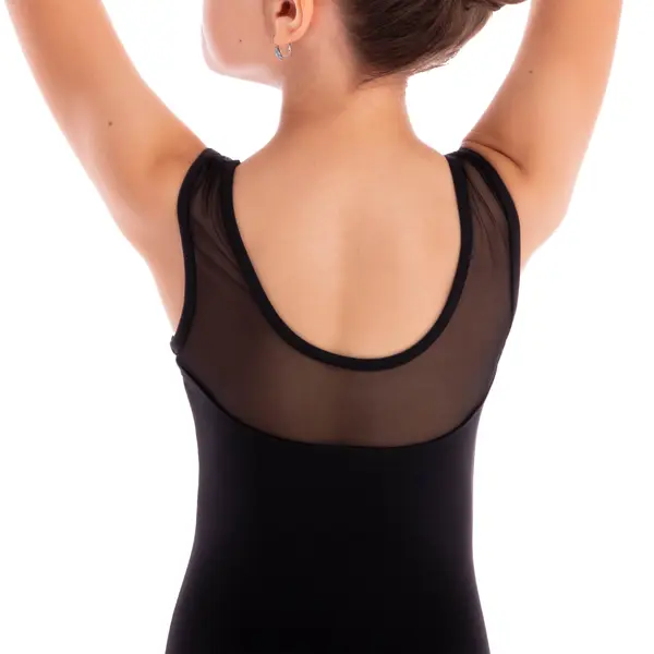 Capezio Star Mars Mesh back leotard, trykot dziecięca na grubych ramiączkach