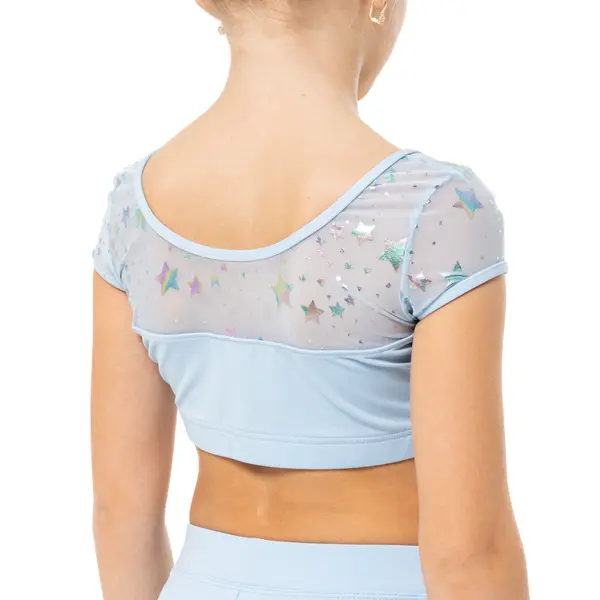 Capezio Star Cosmic Top, crop dziewczęcy