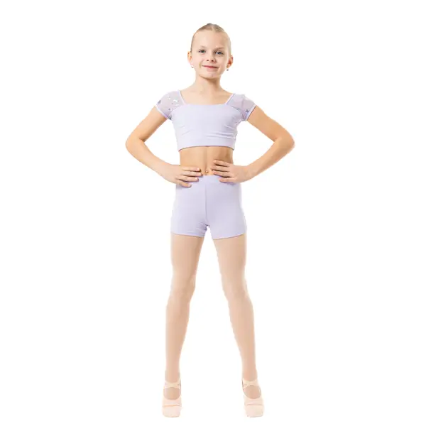 Capezio Star Cosmic Top, crop dziewczęcy