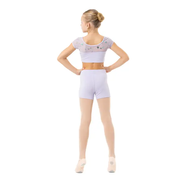 Capezio Star Cosmic Top, crop dziewczęcy