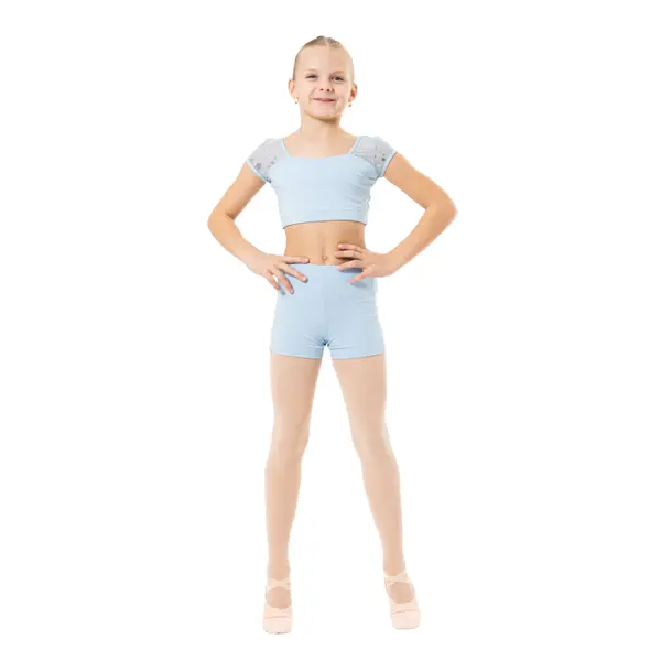 Capezio Star Cosmic Top, crop dziewczęcy