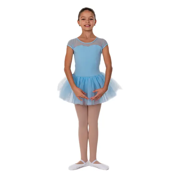 Capezio Keyhole Back Tutu Dress, kostium dziecięcy ze spódniczką tutu