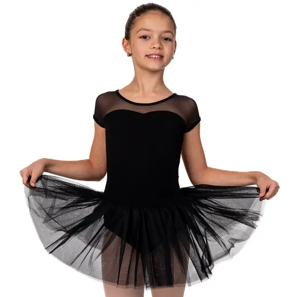 Capezio Keyhole Back Tutu Dress, kostium dziecięcy ze spódniczką tutu