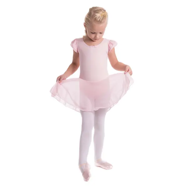 Capezio Satin Daisy, dziecięce satynowe baletki