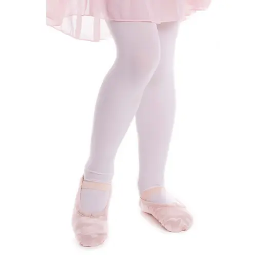 Capezio Satin Daisy, dziecięce satynowe baletki