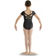 Bloch strap back cap sleeve leotard, dziecięcy trykot