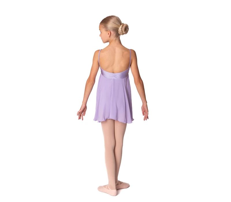 Bloch CL7047 Juliet, dres empírového strihu pre dievčatá - Biela