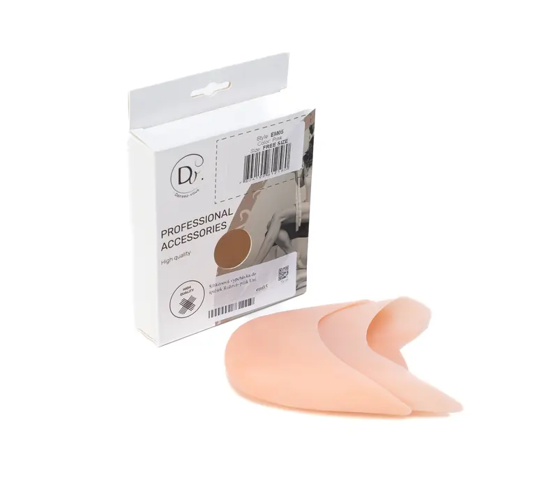 Dansez-Vous Silicone toe pad EM05 - Różowo-pink