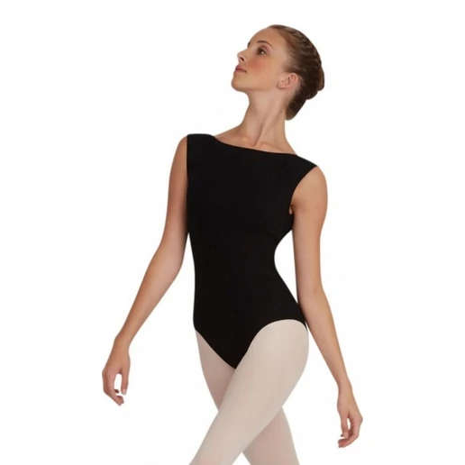 Capezio CC220B,trykot baletowy z dekoltem w łódkę