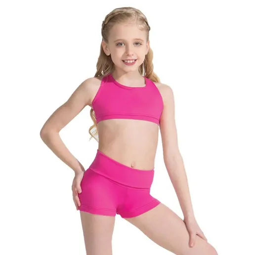 Capezio Foldover Boyshort, spodenki dziecięce