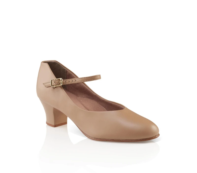 Capezio Jr Footlight, buty do tańca Chrakterowego - Hnedá caramel Capezio