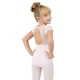 Capezio puff sleeve keyhole back leotards,  dziecięcy trykot - Różowy Capezio 