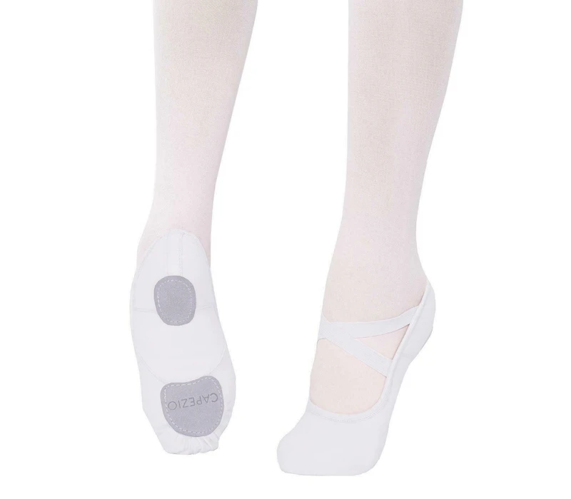 Capezio HANAMI 2037W, baletné cvičky - Biela