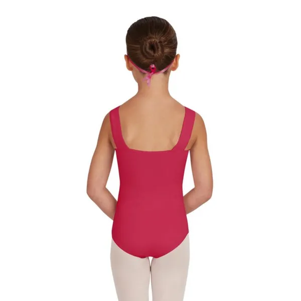 Capezio Wide Strap Leotard, trykot dziecięca na grubych ramiączkach